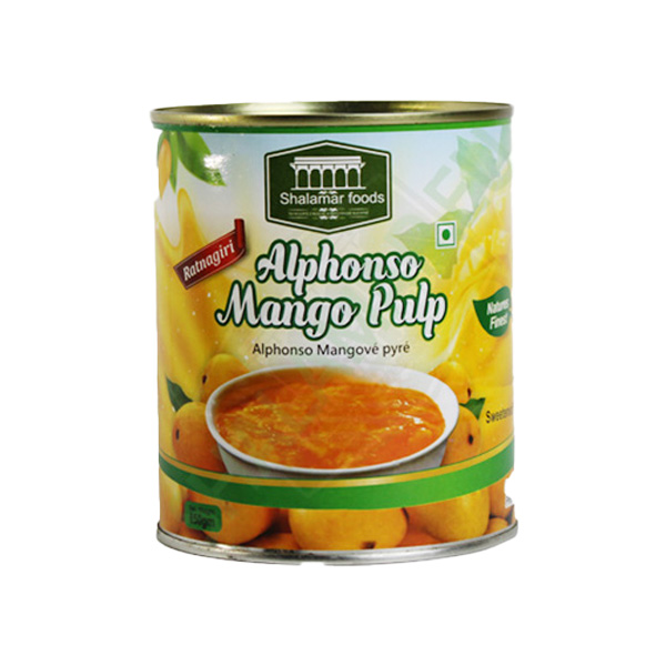 Shalamar Alphonso Mango Pulp G Shalamar Foods