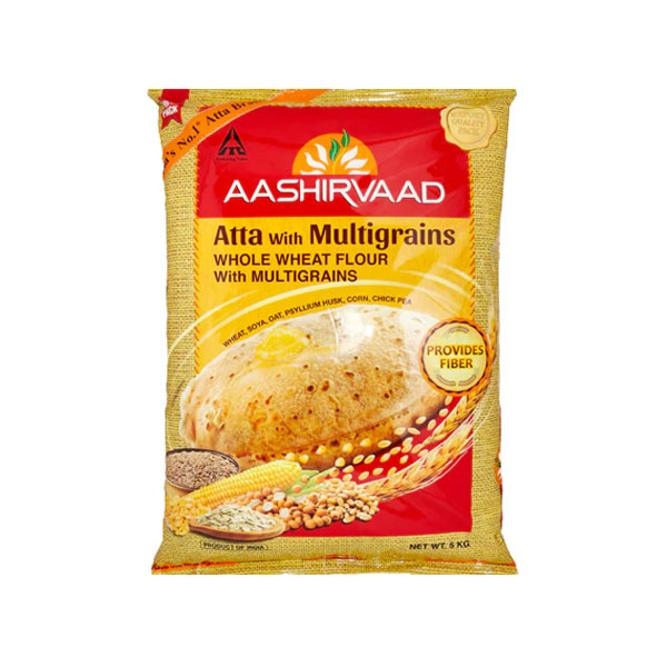 Aashirvaad Vícezrnná Pšeničná Mouka 5kg