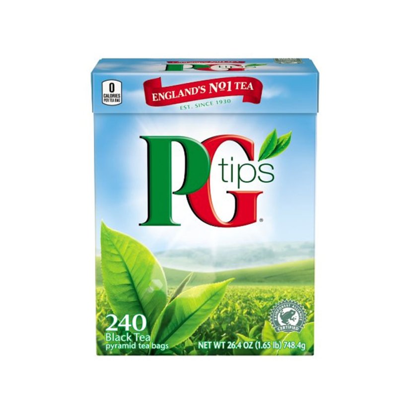PG Tips Black Tea - Package: 240 bags