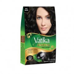 Expired Vatika Henna Natural Rich Black Hair Color 60g