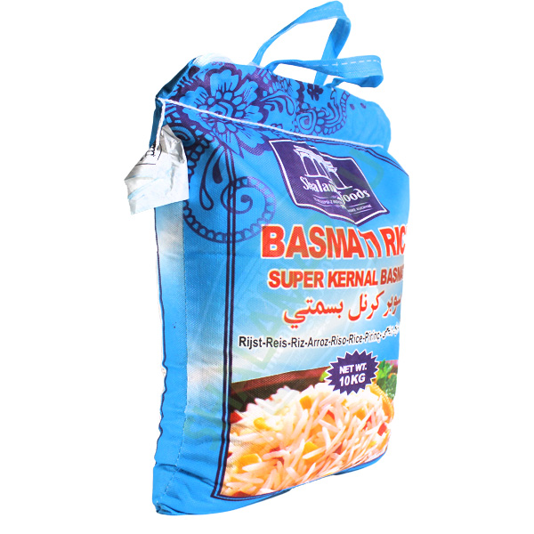 Shalamar Kernal Basmati Rice - Package: 20kg