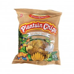 Tropical Gourmet Sladké Plantain Chipsy 85g