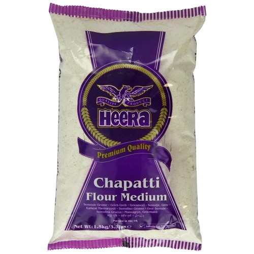 Heera Chapatti Flour Medium 1.5kg