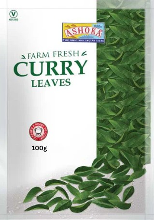 Ashoka Mražené Kari Listy 100g Ashoka Mražené Kari Listy 100g