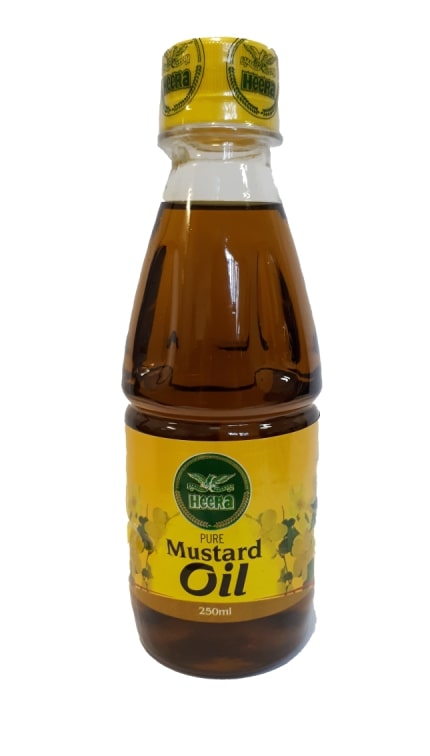 Heera Pure Mustard Oil - Package: 250ml