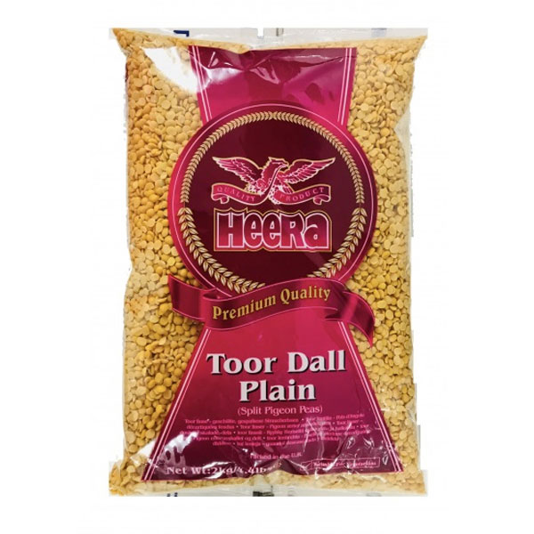 Heera Žlutá Čočka Loupaná (Toor Dal)