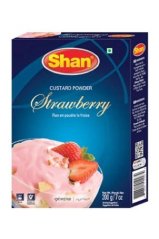 Shan Jahodový Pudinkový Prášek 200g