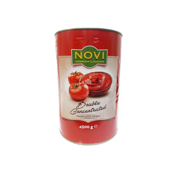 Novi Double Concentrated Tomato Paste - Package: 4.5kg