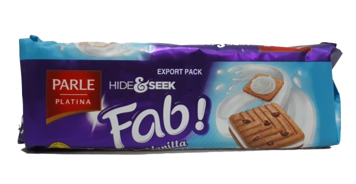 Parle Fab Vanilkové Sušenky 112g