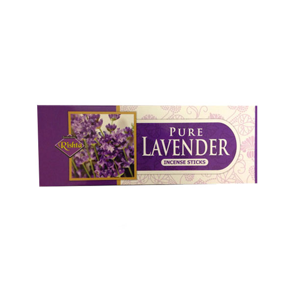 Rishta Pure Lavender Incense Sticks(Agarbatti) 20pcs