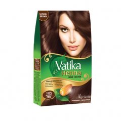 Vatika Henna Natural Brown Hair Color 60g