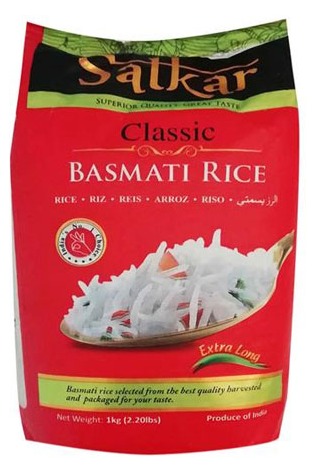 Satkar Basmati Rice - Package: 1kg