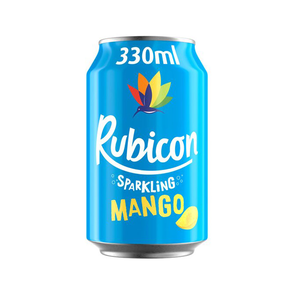 Rubicon Mango Perlivý Džus 330ml - Balení: 330ml