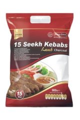 Crown Mražené Seekh Kebab Lamb - Charcoal 15ks