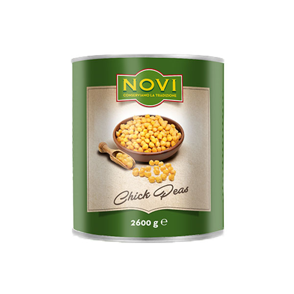 Novi Canned Chickpeas - Package: 2.6kg
