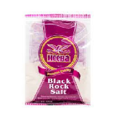 Heera Black Rock Salt Powder - Package: 100g