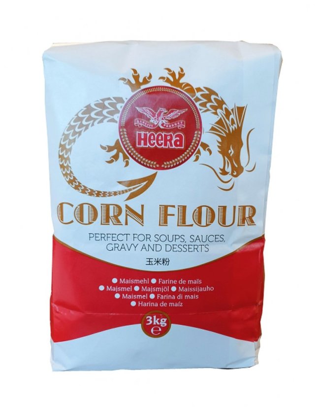 Heera Kukuřičná Mouka - Balení: 3kg