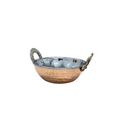 Copper and Steel Karahi