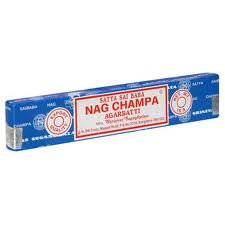 Satya Sai Baba Nag Champa Vonné Tyčinky 15g