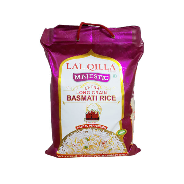 Lal Qilla Extra Long Basmati Rice - Package: 5kg
