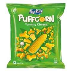 Kurkure Puffcorn Sýrová Příchuť
