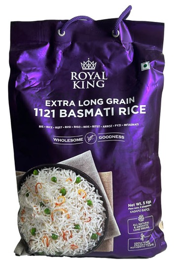 Royal King Extra Dlouhá Basmati Rýže Royal King Extra Dlouhá Basmati Rýže