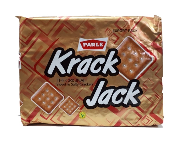 Parle Krack Jack Sweet & Salty Crackers - Package: 264g