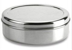 Real Steels Stainless Steel Masala Box