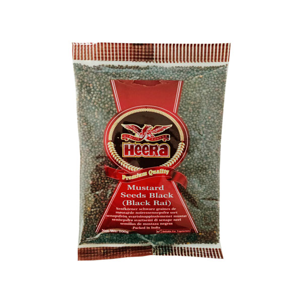 Heera Black Mustard Seeds - Package: 100g
