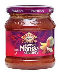 Patak's Sweet Mango Chutney 340g