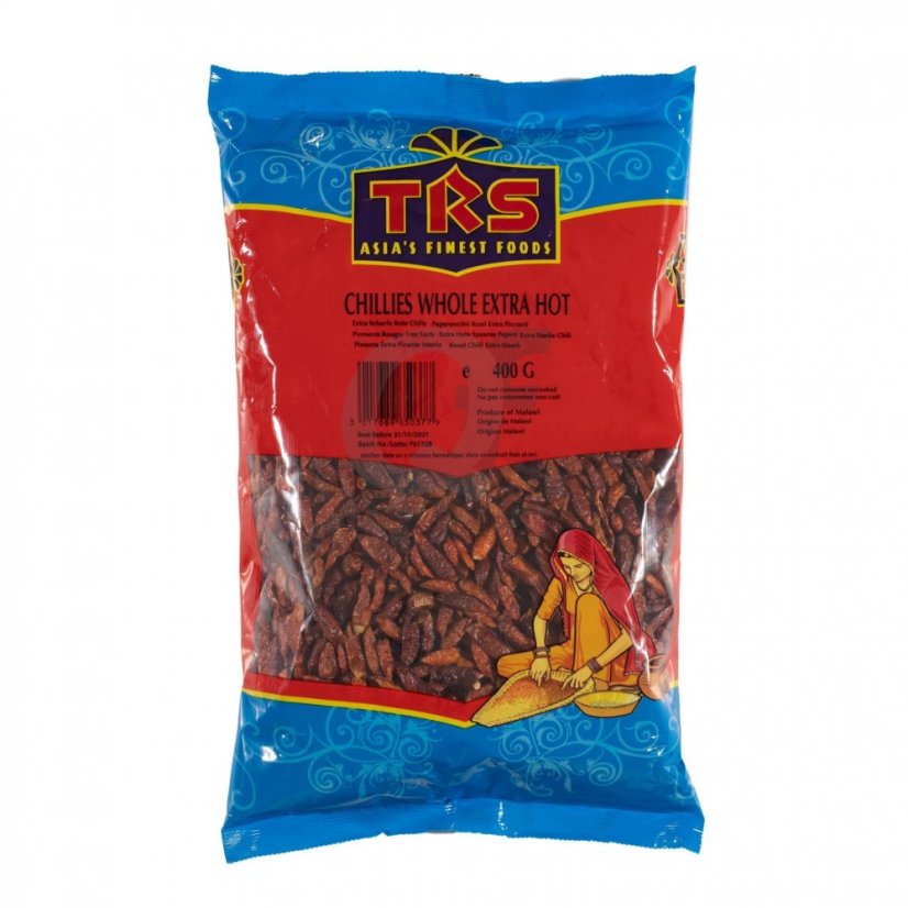 TRS Chilli Celé Extra Pálivé - Balení: 400g