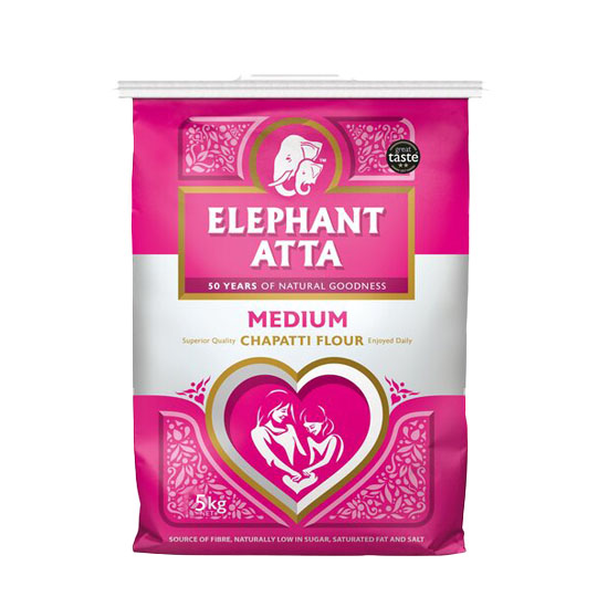 Elephant Atta Chapati Mouka - Balení: 5kg