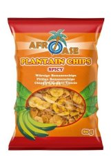 Afroase Spicy Plantain Chips 80g