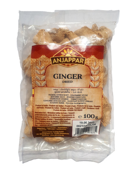 Anjappar Zázvor Sušený 100g Anjappar Zázvor Sušený 100g