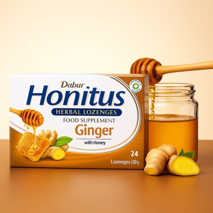 Dabur Honitus Food Supplement Ginger 60g