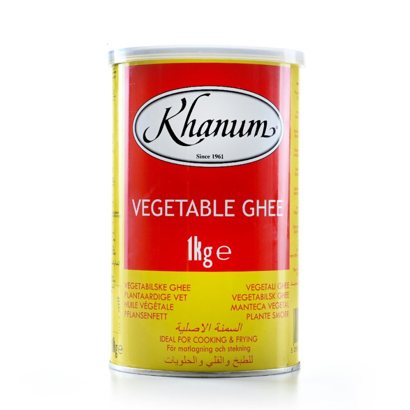 Khanum Zeleninové Máslo Ghí 1kg