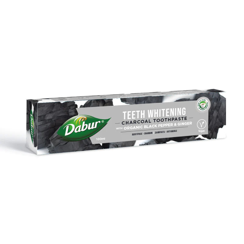 Dabur Organic Charcoal Toothpaste 100ml