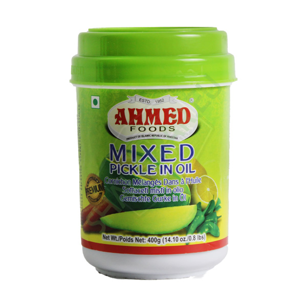 Ahmed Mixed Pickle in oil - Package: 400g