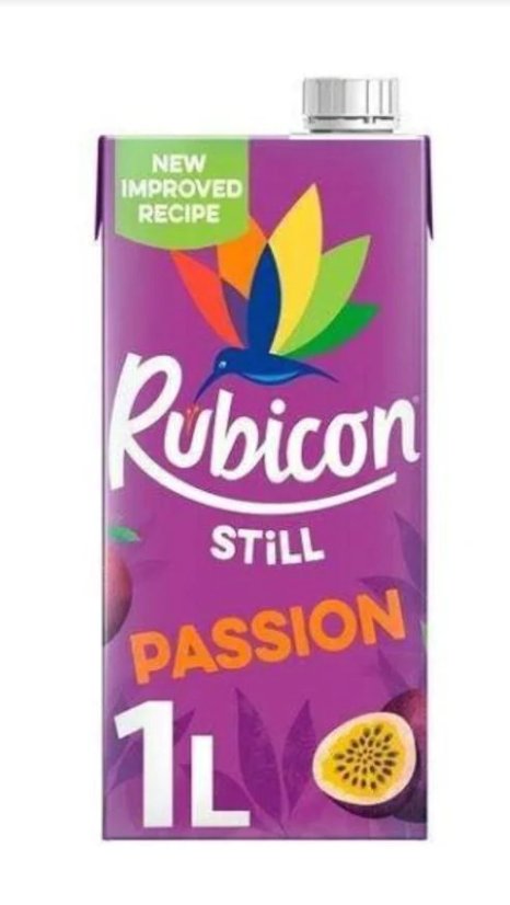 Rubicon Maracujový Džus 1l
