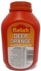 BALAH Potravinářská barva oranžová 400g