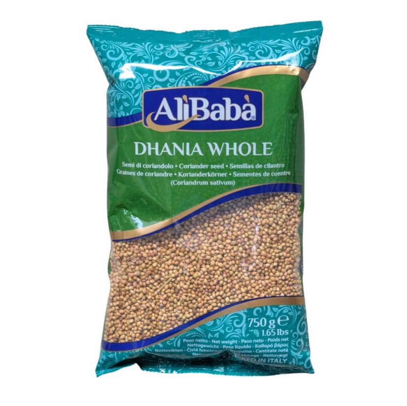 AliBaba Coriander (Dhania) Whole 750g