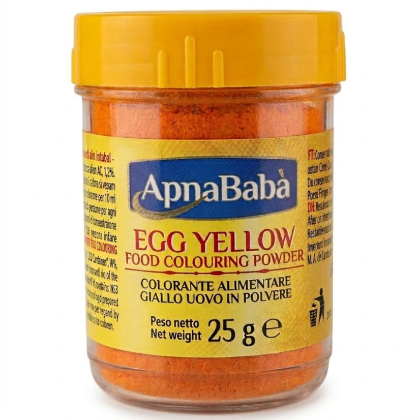 ApnaBaba Vaječné Žluté Potravinářské Barvivo 25g