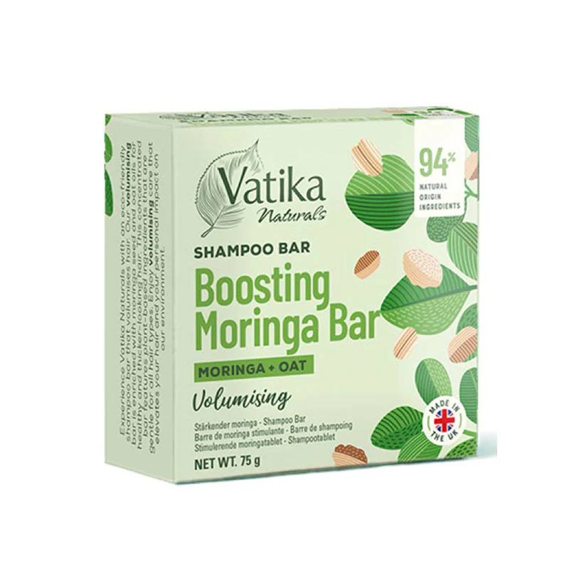 Vatika Moringa Shampoo Bar 75g