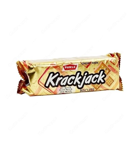 Parle Krack Jack Sweet & Salty Crackers - Package: 60g