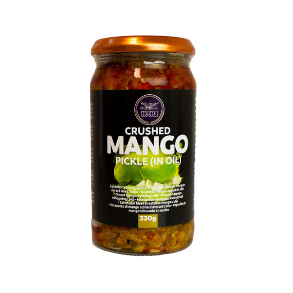 Heera Crushed Mango Pickle - Package: 330g