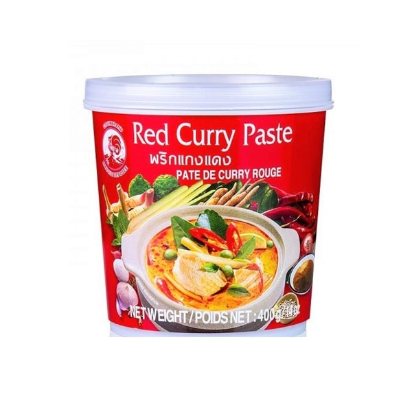 Cock Brand Red Thai Curry Paste - Package: 400g