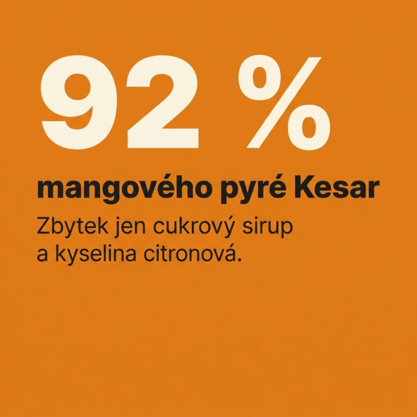 Shalamar Kesar Mangové Pyré 850g - Balení: 850g