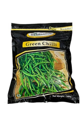 Greentech Mražené Zelené Chilli 340g