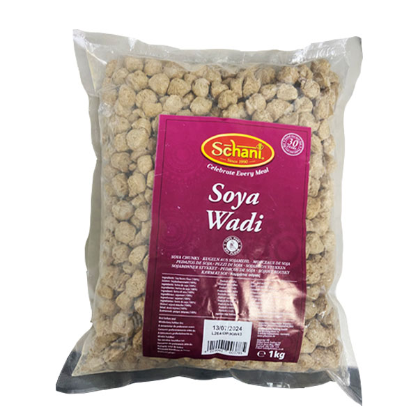 Schani Soya Chunks (Wadi) - Package: 1kg