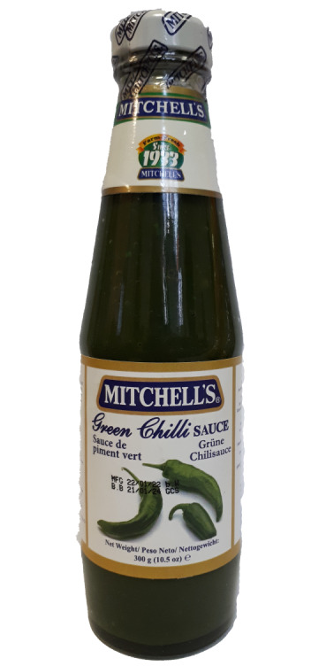 Mitchell's Green Chilli Sauce 300g